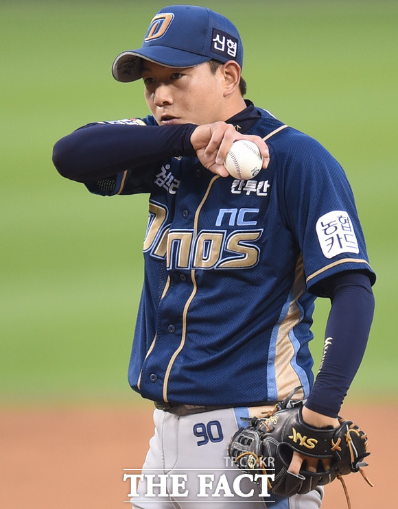 2회 실점 후 의기소침한 임서준.