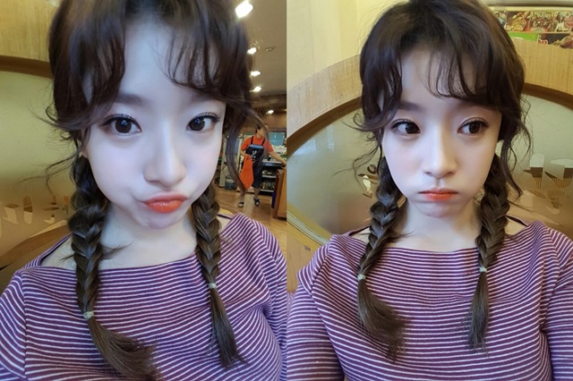 벤의 사랑스러운 셀카 가수 벤이 5일 인스타그램에 셀카 두 장을 올렸다. /벤 인스타그램