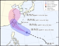  제1호 태풍 네파탁 북상, 강한 비바람 예상…예상 경로는?