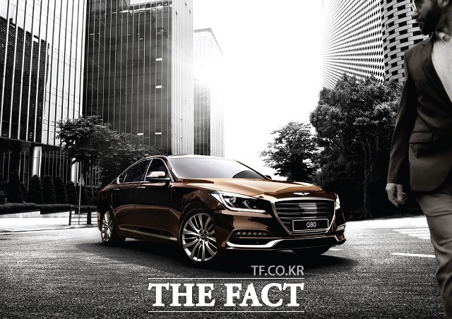 제네시스는 7일 대형 럭셔리 세단 G80의 가격을 공개하고 전국 영업점에서 가솔린 3.3, 3.8 두 가지 모델의 판매를 시작했다. /제네시스 제공