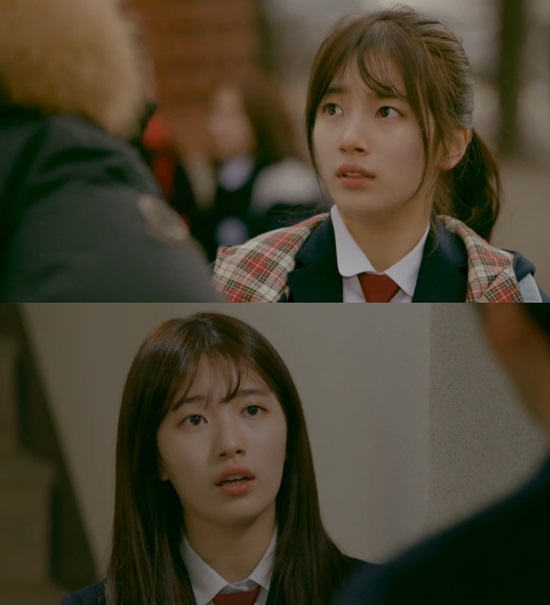 함부로 애틋하게 수지. 배우 배수지는 KBS2 수목드라마 함부로 애틋하게에서 노을을 연기하고 있다. /함부로 애틋하게 방송 캡처