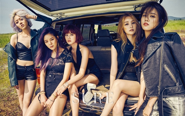 뷰티 로드 콘셉트로 화보를 촬영한 스피카. 이들은 인터뷰에서 뷰티 노하우를 공개했다. /슈어 제공