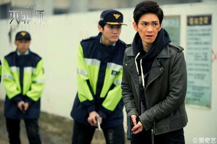 천재 경찰로 변신한 박기호(맨 왼쪽). 박기호가 출연하는 새 한중 합작 드라마 프로파일러는 중국 아이치이에서 매주 수, 목요일 오후 8시에 만나볼 수 있다. /프로파일러 웨이보