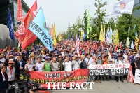 [TF포토] 김영란법 규탄하라…'전국농축수산인대회' 개최
