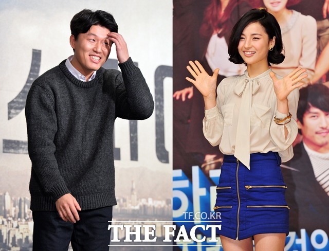 결혼 사실을 발표한 김민재(왼쪽)와 최유라. 두 사람은 10월에 결혼한다. /더팩트 DB