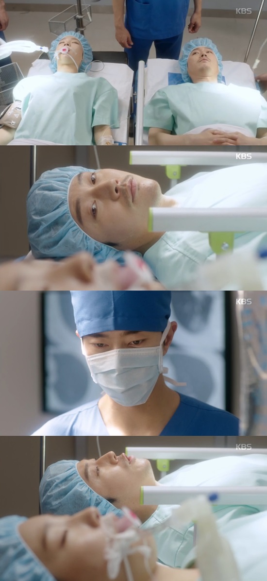 박소담을 위해 폐이식을 결정한 장혁. 1일 방송된 KBS2 월화드라마 뷰티풀 마인드에서 장혁이 박소담을 위해 생체 폐이식을 결정했다. /뷰티풀 마인드 방송 캡처