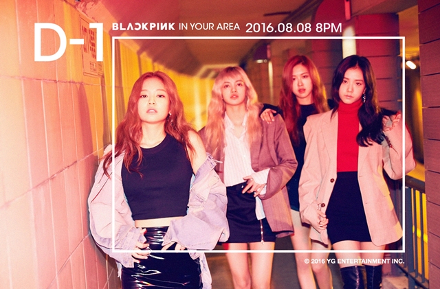 블랙핑크 데뷔 D-1. 이들은 8일 데뷔곡 붐바야와 휘파람을 공개한다. /YG 제공