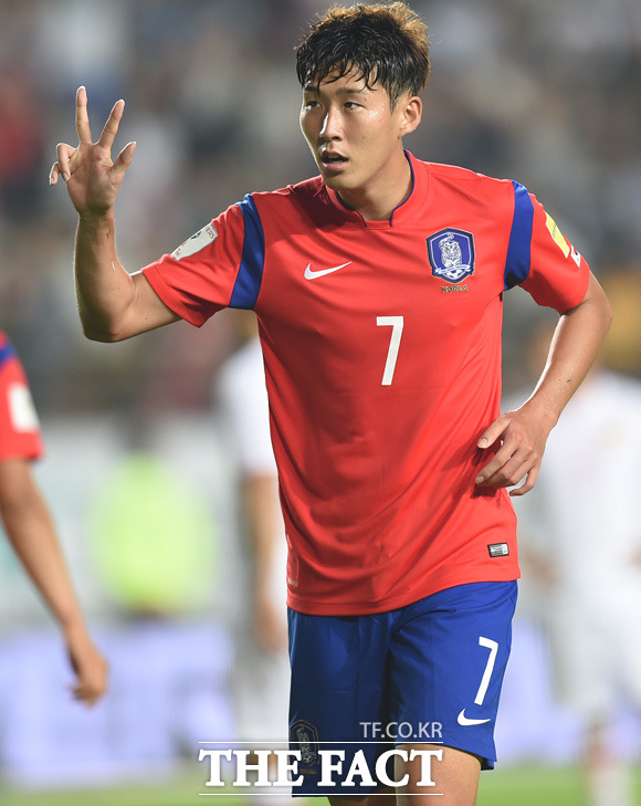 손흥민 선발! 신태용 감독이 8일 열리는 2016 리우올림픽 남자축구 조별리그 C조 2차전 독일과 경기에 나설 선발 명단을 발표했다. / 최용민 기자