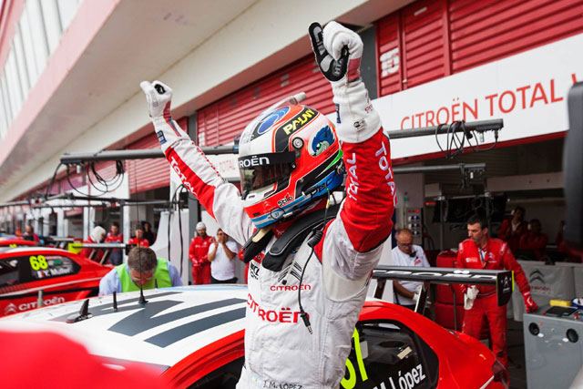 월드 투어링카 챔피언십(World Touring Car Championship) 2016의 8차전 아르헨티나 대회에서 시트로엥 WTCC 레이싱 팀의 호세 마리아 로페즈가 2라운드 우승을 차지했다. /한불모터스 제공