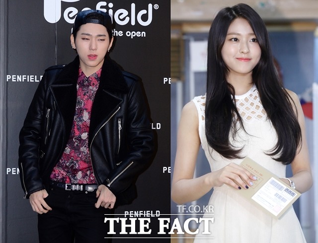 아이돌 커플 블락비 지코(왼쪽)와 AOA 설현. 두 사람은 10일 열애 사실을 인정했다. /더팩트 DB·이효균 기자