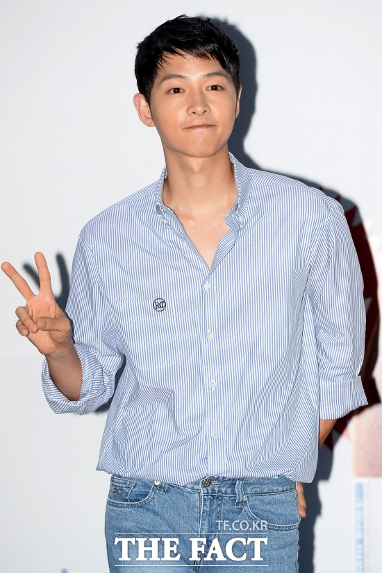 송중기 이광수 차이점. 배우 조인성이 송중기(사진)와 마음이 잘 통한다고 밝혔다. /남용희 인턴기자