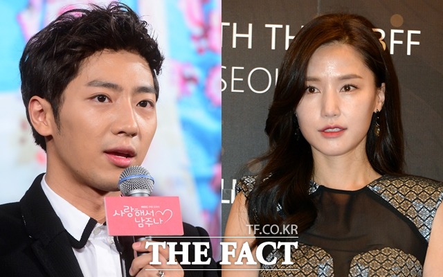 약 3년 간 공개 연애한 배우 이상엽-공현주. 배우 이상엽(왼쪽) 소속사 데이드림엔터테인먼트는 23일 오후 <더팩트>와 통화에서 이상엽과 공현주의 결별을 인정했다. /더팩트 DB, 임영무 기자