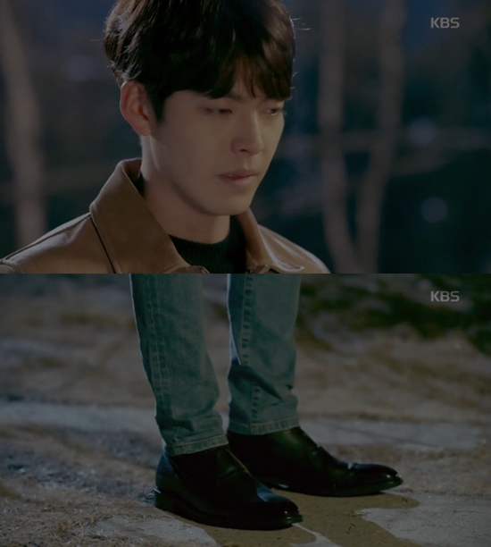 수지 고백에 흔들리는 김우빈. 그러나 그는 수지에게 다가가지 못했다. /KBS2 함부로 애틋하게 방송 화면 캡처
