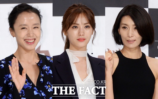 굿와이프를 빛낸 세 여배우. tvN 금토드라마 굿와이프가 27일 방송을 마지막으로 종영됐다. /남용희 인턴기자