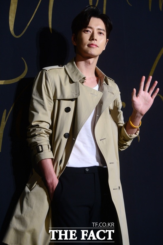 오연서와 치인트 호흡 기대해요. 배우 박해진이 영화 치즈인더트랩에 캐스팅된 오연서와 호흡을 기대했다. /더팩트 DB