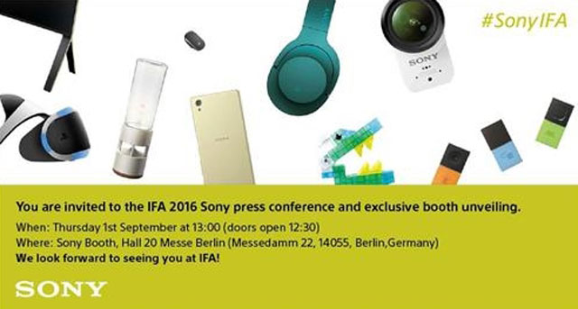 소니는 ‘IFA 2016’ 개막을 하루 앞두고 기자회견을 연다. 이 자리에서 ‘엑스페리아 XR’을 공개할 것으로 보인다. /소니 제공