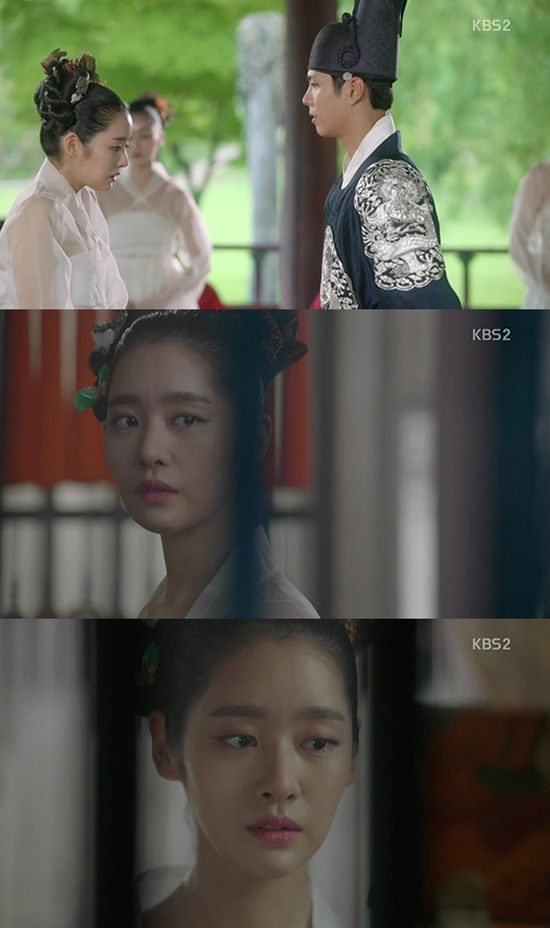 구르미 그린 달빛 기녀 차주영. 배우 차주영이 KBS2 구르미 그린 달빛에 등장했다. /구르미 그린 달빛 방송 캡처