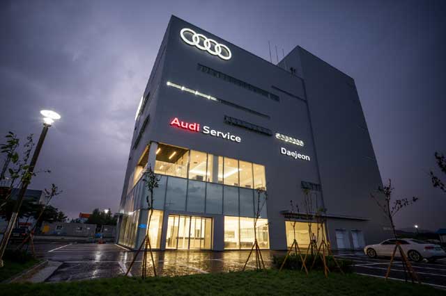 아우디 공식 딜러사인 고진모터스가 오는 9일 아우디 서비스 대전을 확장 이전 오픈한다. /아우디 코리아 제공