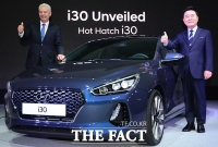 [TF포토] 현대차, '핫 해치 i30' 출시... '글로벌 해치백 시장 도전'