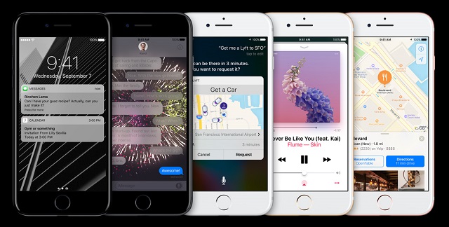 ‘아이폰7’은 크게 4.7인치 기본 모델과 5.5인치 ‘아이폰7플러스’로 구성됐다. /애플 홈페이지 캡처