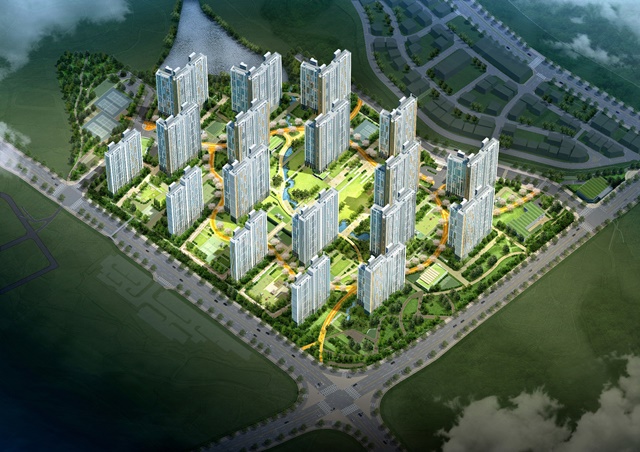 포스코건설은 12일 다음 달 서동탄역 더샵 파크시티를 분양한다고 밝혔다. /포스코건설 제공