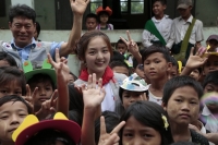  '나누면 행복' 서신애, 미얀마 해외 봉사로 나눔 실천