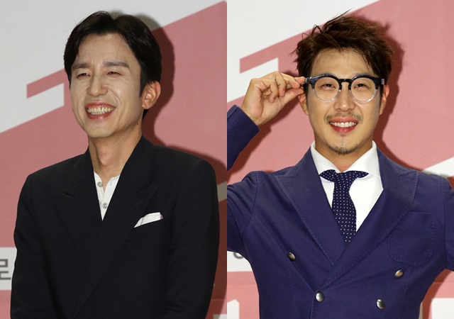 유쾌한 유희열과 하하. 유희열(왼쪽)과 하하는 유쾌한 시너지로 말하는대로를 진행할 예정이다. /JTBC 제공
