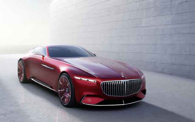 메르세데스-벤츠의 디자인 철학이 담긴 콘셉트카 비전 메르세데스-마이바흐 6도 파리 모터쇼를 장식한다. /메르세데스-벤츠 코리아 제공