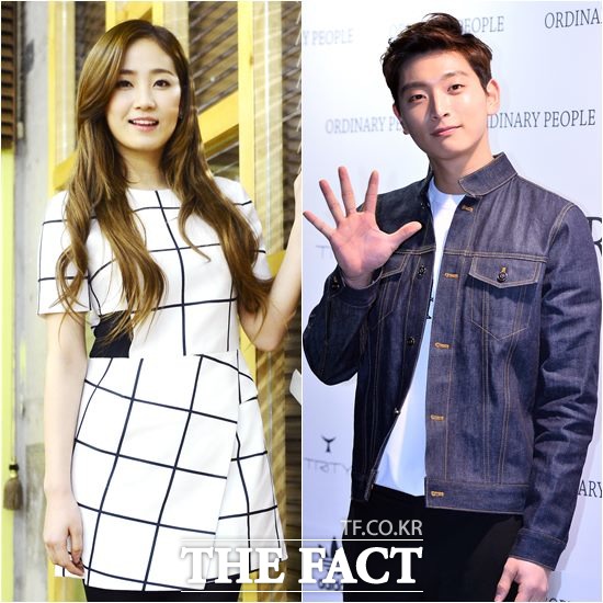 가수 예은(왼쪽)과 2AM 정진운이 결별 소식을 알렸다. /더팩트DB