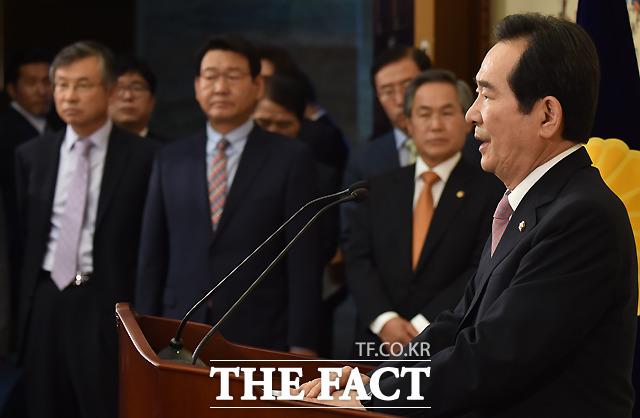 정세균 국회의장은 26일 여당의 본회의 녹취록 공개와 관련해 여야 간 협상 과정에서 안타까움을 표현한 것이라고 밝혔다./이새롬 기자