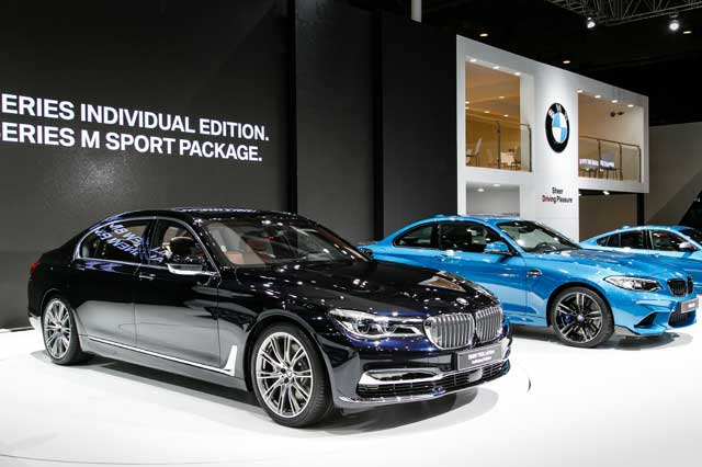 BMW 코리아는 7시리즈의 물량을 충분히 확보한 데다 출시 때보다 더 적극적인 홍보를 하고 있다. /BMW 제공