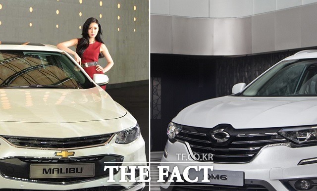 한국지엠과 르노삼성이 지난달 각각 말리부와 QM6 한 차종에서만 전년 동기 대비 판매량이 증가세를 보이는 등 신차 쏠림 현상이 심화한 것으로 나타났다. /더팩트 DB