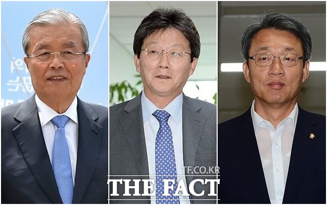 여야의 대표적인 경제전문가인 김종인 전 더불어민주당 대표, 유승민 새누리당 의원, 김성식 국민의당 의원(왼쪽부터) 최근 미르·K스포츠 재단 창립 과정에서 깊숙이 개입한 의혹을 받는 전국경제인연합회를 해체해야 한다고 한목소리를 내고 있다. /더팩트DB