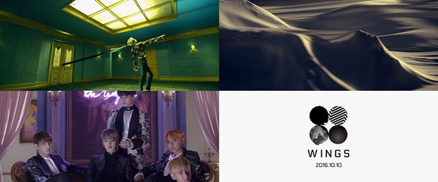 오는 10일 컴백하는 그룹 방탄소년단. 그룹 방탄소년단은 오는 10일 정규 2집 윙스를 발매하고 타이틀곡 피 땀 눈물 뮤직비디오를 공개한다. /방탄소년단 피 땀 눈물 티저 영상 캡처