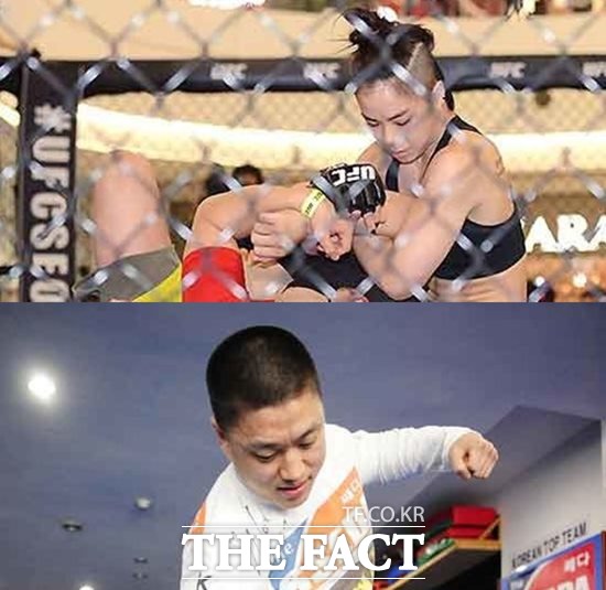 UFC 파이트 나이트 97 연기! 15일 열릴 예정이었던 UFC 파이트 나이트 97이 BJ 펜의 부상으로 연기됐다. UFC 파이트 나이트 97에 출전할 에정이었던 함서의(위)와 양동이의 경기도 뒤로 미뤄지게 됐다. /더팩트 DB