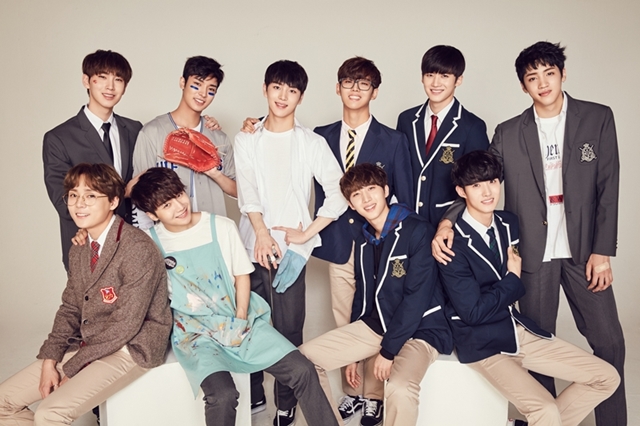 가요계에 출사표를 던진 그룹 펜타곤. 이들은 10일 미니 1집 펜타곤을 발매했다. /큐브엔터테인먼트 제공