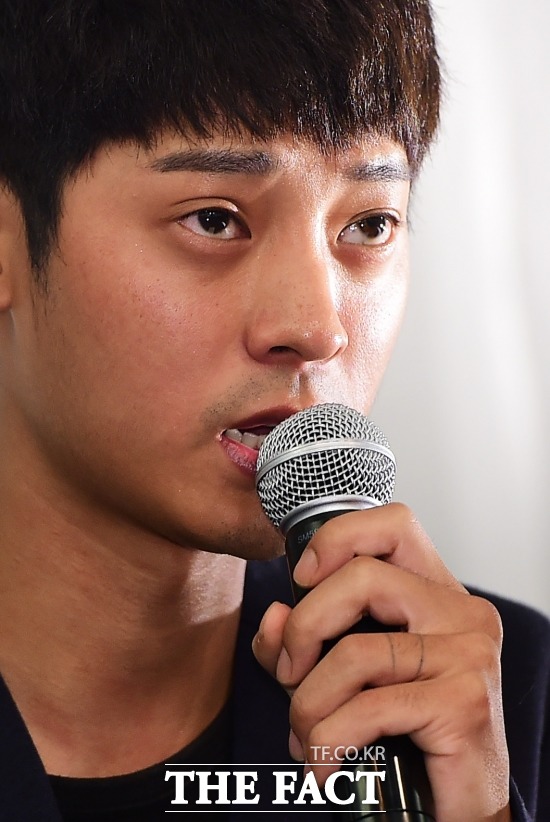 최근 콘서트를 취소한 정준영. 그는 성추문에 휩싸였다가 해당 사건에 대해 무혐의 처분을 받았다. /배정한 기자