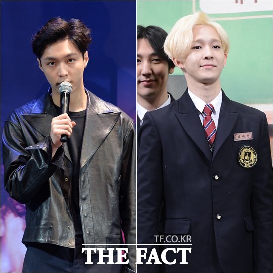 레이 남태현 건강 문제. 그룹 엑소 레이(왼쪽)와 위너 남태현이 건강 문제로 활동을 잠시 멈췄다. /더팩트DB