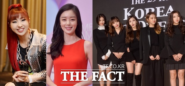 그룹 투애니원 출신 공민지-시크릿 출신 한선화-포미닛 출신 5인. 그룹 투애니원 출신 공민지, 시크릿 출신 한선화, 포미닛 출신 남지현 전지윤 현아 허가윤 권소현(왼쪽부터)이 독자적인 활동을 예고했다. /더팩트 DB