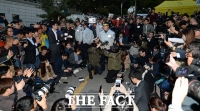 [TF포토] '두 번째 철수' 경찰, 백남기 농민 부검 '강제 집행 포기'