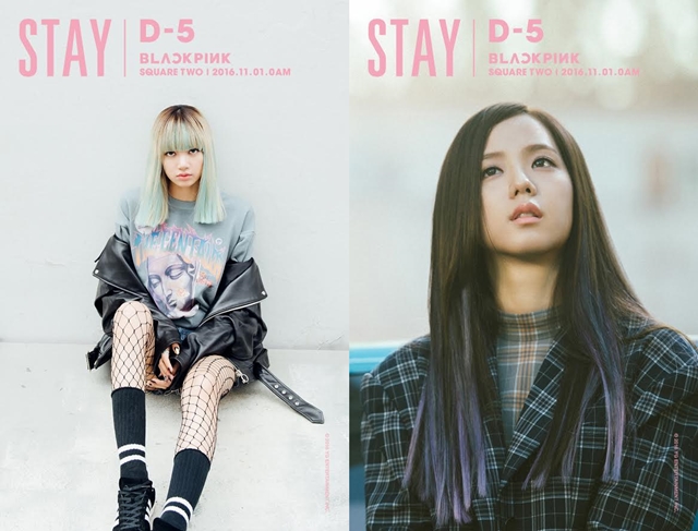 그룹 블랙핑크 리사-지수 티저 포스터. 그룹 블랙핑크는 다음 달 1일 두 번째 싱글 스퀘어 투를 발매한다. /YG엔터테인먼트 제공