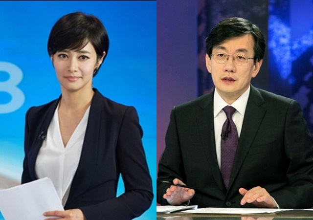 김주하-손석희. 최순실 게이트 보도에 대한 김주하 MBN 앵커(왼쪽)와 손석희 JTBC 보도부문 사장에 엇갈린 평가가 이어지고 있다. /MBN, JTBC 제공