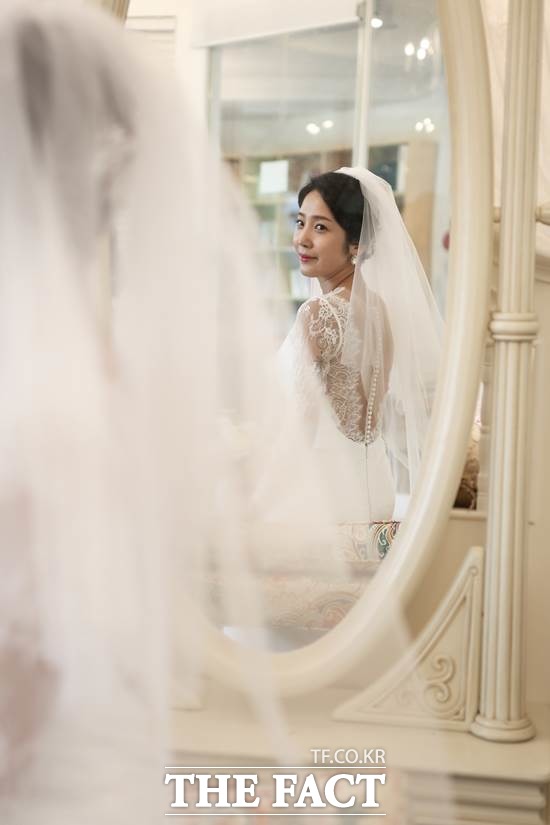 배우 박그리나는 결혼 후 하루하루가 행복이고 축복이라고 말했다. /박그리나 제공