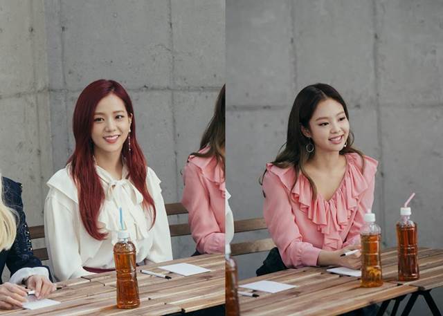 지수(왼쪽)와 제니(오른쪽). 리더가 없는 블랙핑크는 실질적으로는 제니가 선택을 잘하는 편이라 의견을 따르는 편이라고 말했다. /YG엔터테인먼트 제공