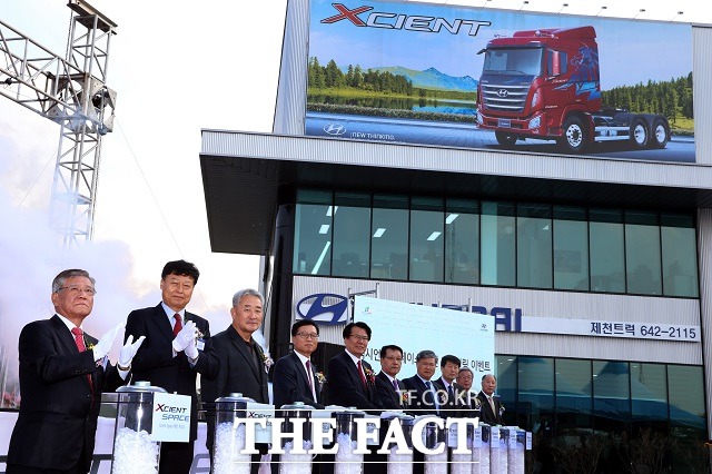 현대자동차가 상용차 고객 만족도 강화를 위해 신개념 상용차 복합 거점 브랜드 엑시언트 스페이스를 론칭했다고 4일 밝혔다. /현대자동차 제공