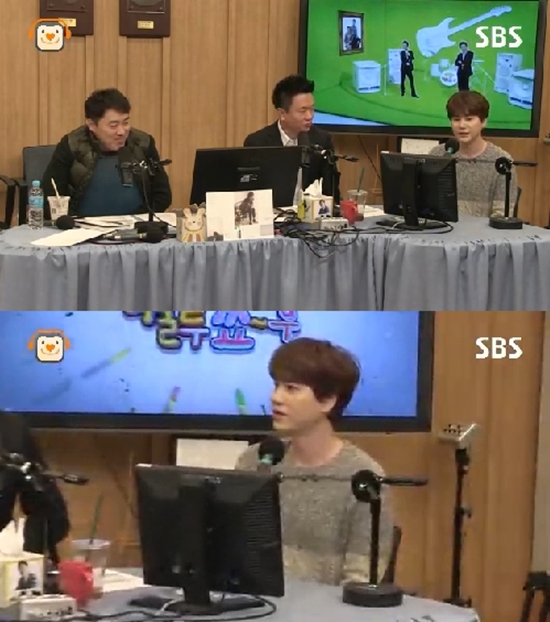 규현의 절친은? 규현은 같은 아파트에 사는 동방신기 최강창민과 친하다고 밝혔다. /SBS 파워FM 두시탈출 컬투쇼 보이는 라디오 화면 캡처