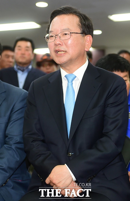 김부겸 더불어민주당 의원. 김 의원은 정유라 씨를 즉각 압송해 수사해야 한다고 주장했다. /배정한 기자