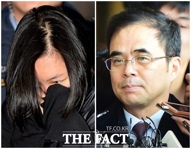 장시호 김종 구속! 비선실세의 조카 장시호(왼쪽)와 김종 전 차관이 구속 됐다./배정한·임세준 인턴기자