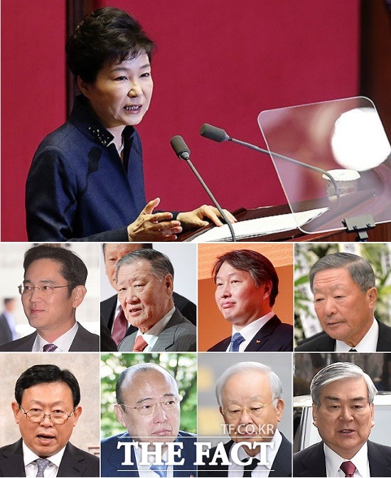 박근혜 대통령의 비선 실세 최순실 씨 국정 농단 사태를 수사하는 검찰이 청와대에 대한 압박 수위를 높이면서 재계에서도 사정 당국의 수사 향방에 촉각을 곤두세우고 있는 분위기다. /더팩트 DB