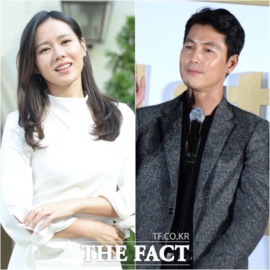 배우 손예진(왼쪽)과 정우성이 제17회 부산영화평론가협회상에서 연기상을 받는다. /이덕인 기자, 임세준 인턴기자